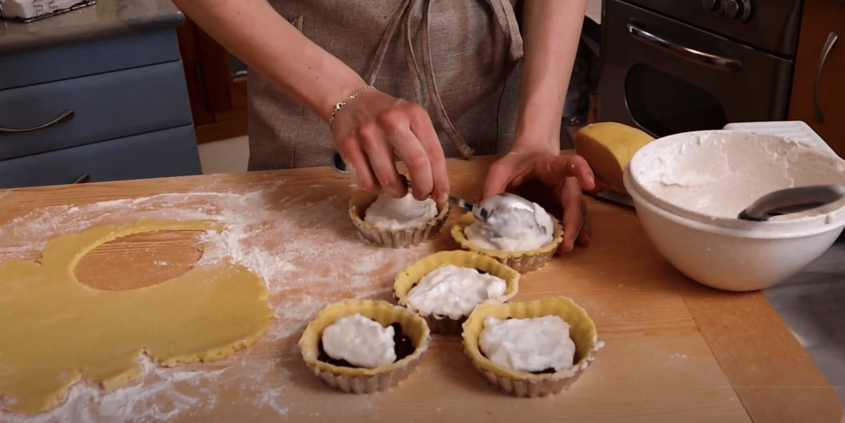 Assemblamento crostatine